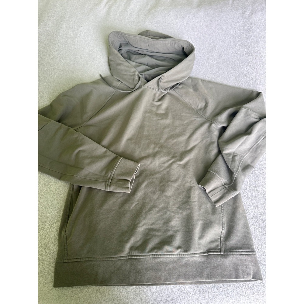 Lululemon Sweatshirt Mens Medium City Sweat Pullover Hoodie Dark Olive